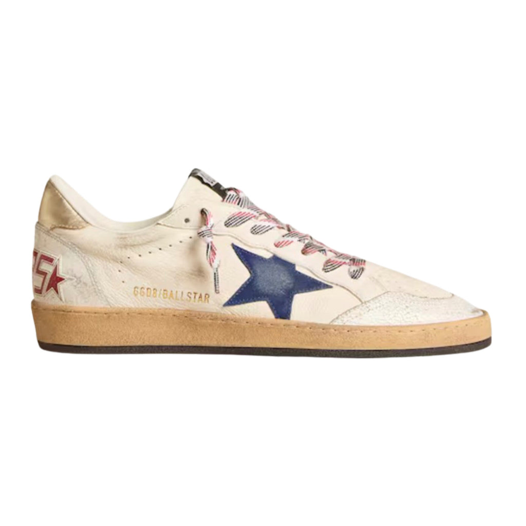 Golden Goose Ball Star 'Cream / Blue'
