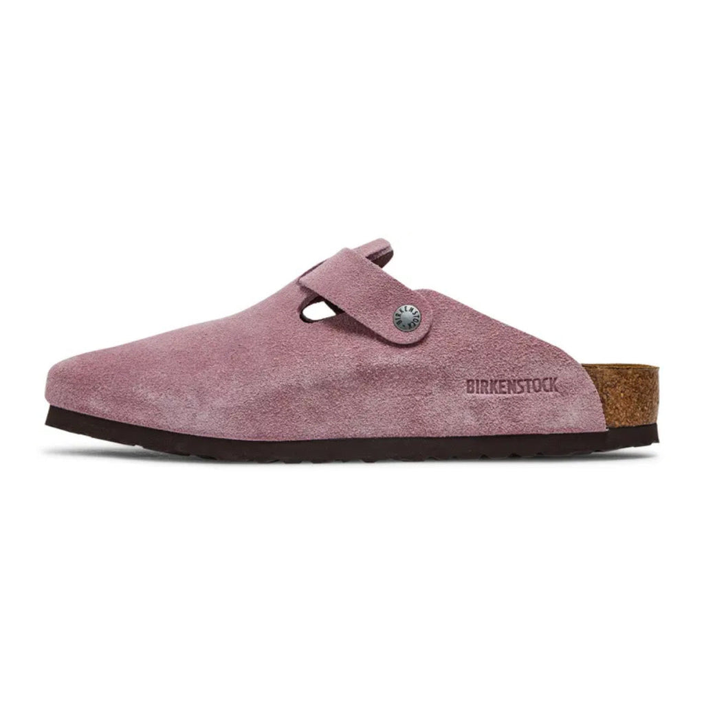 Stussy x Birkenstock Boston Shaggy 'Dusty / Pink'
