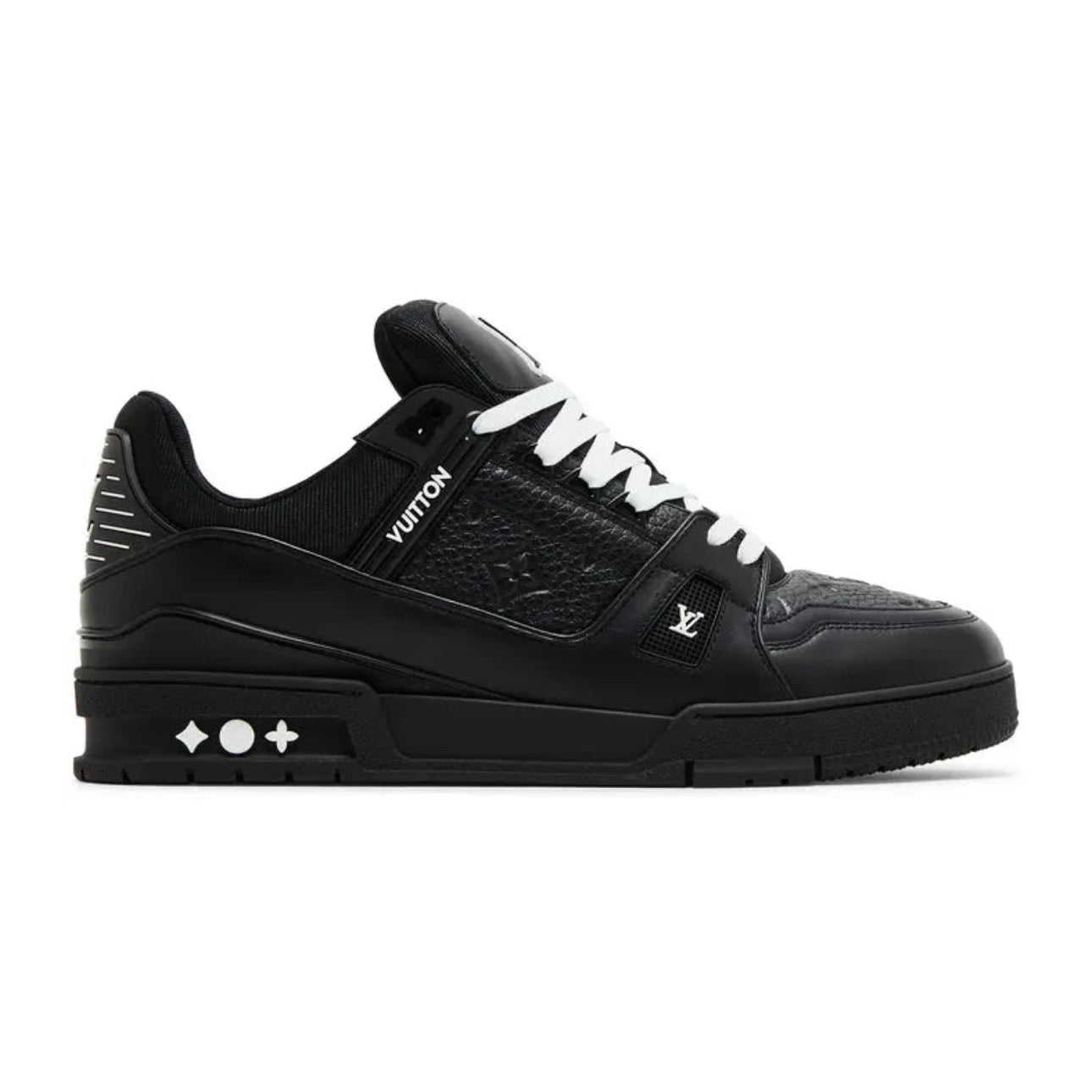 Louis Vuitton Trainer 'Embossed / Monogram / Black'