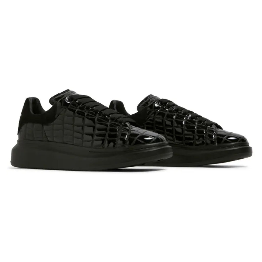 Alexander McQueen Oversized 'Black Crocodile'