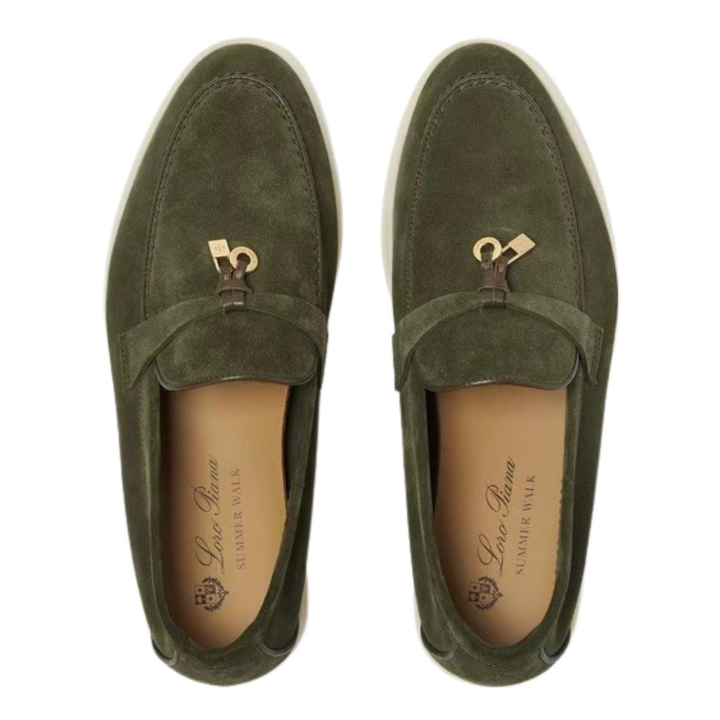 Loro Piana Summer Charms Walk Loafer 'Ribbon Green'