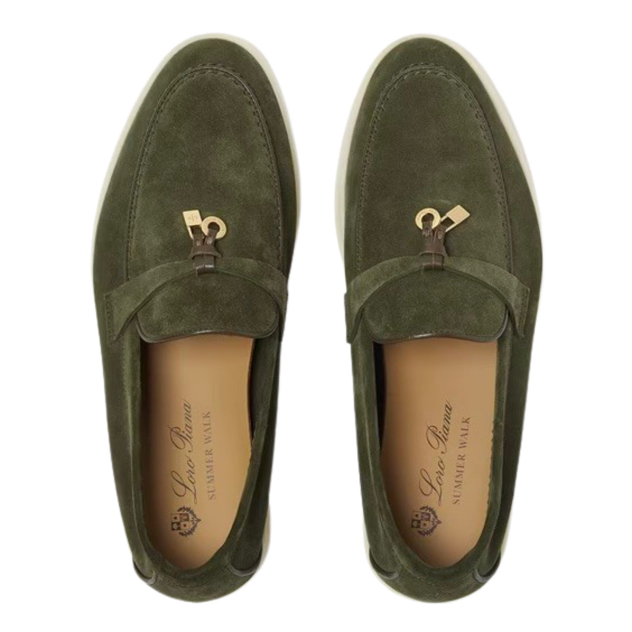 Loro Piana Summer Charms Walk Loafer 'Ribbon Green'