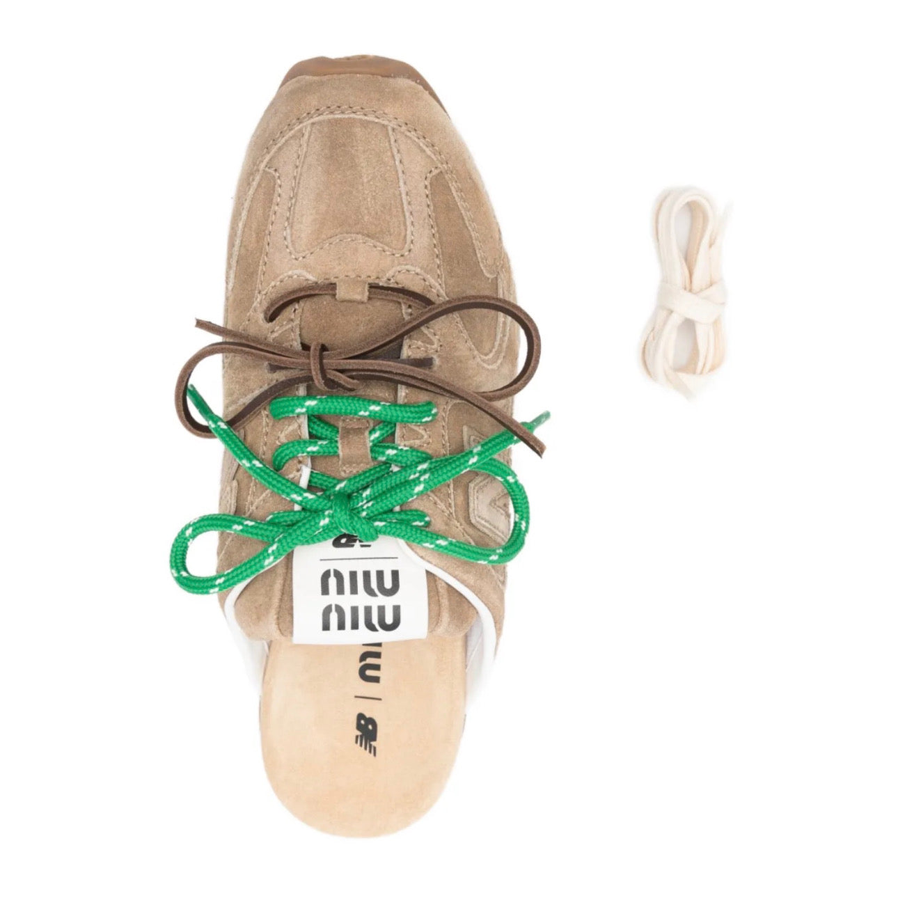 New Balance 530 SL Mule Miu Miu Ecru