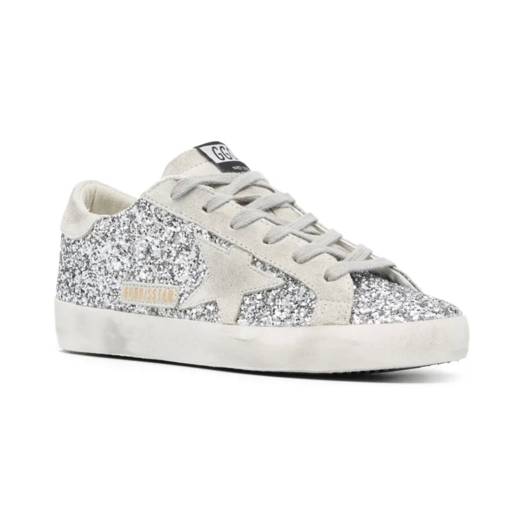 Golden Goose Super-Star 'Silver Glitter / Ice Grey'