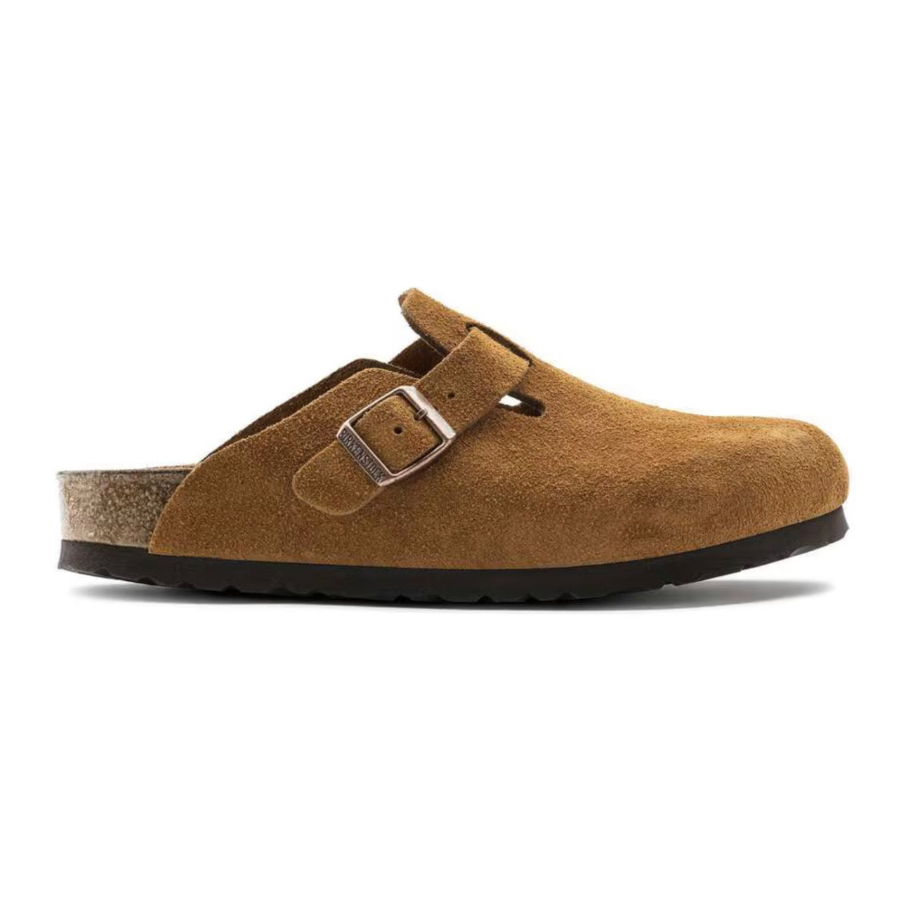 Birkenstock Boston Soft Footbed Suede 'Mink'
