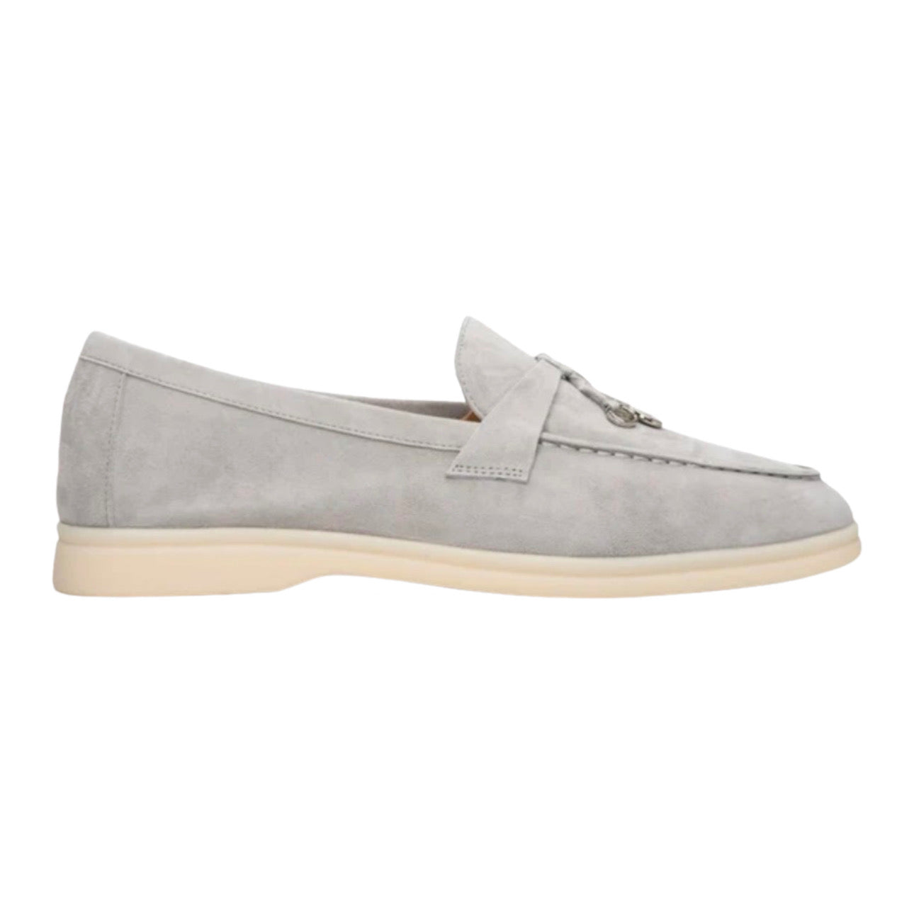 Loro Piana Summer Charms Walk Loafer 'Grey'