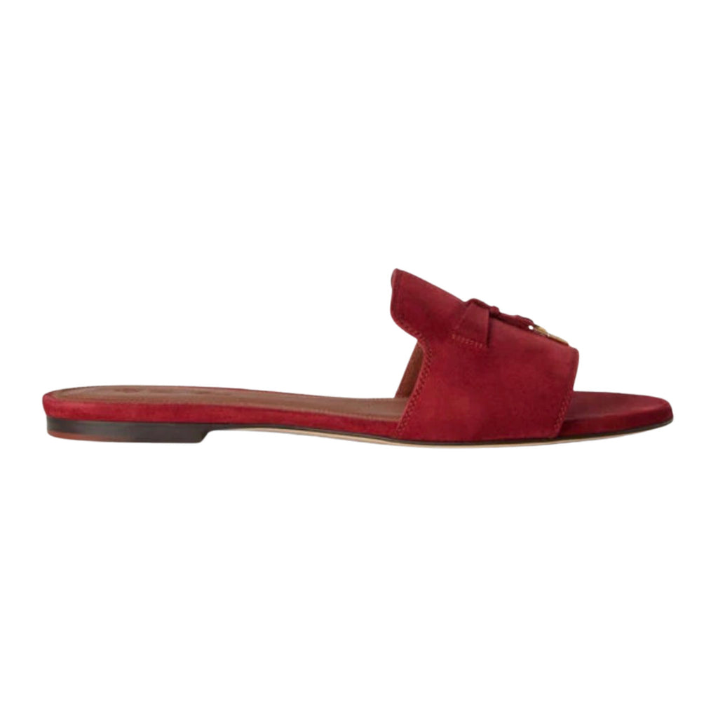 Loro Piana Summer Charms Sandal 'Red'