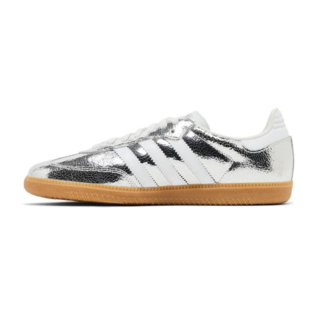 adidas Samba OG 'Silver Metallic / Cracked Leather'