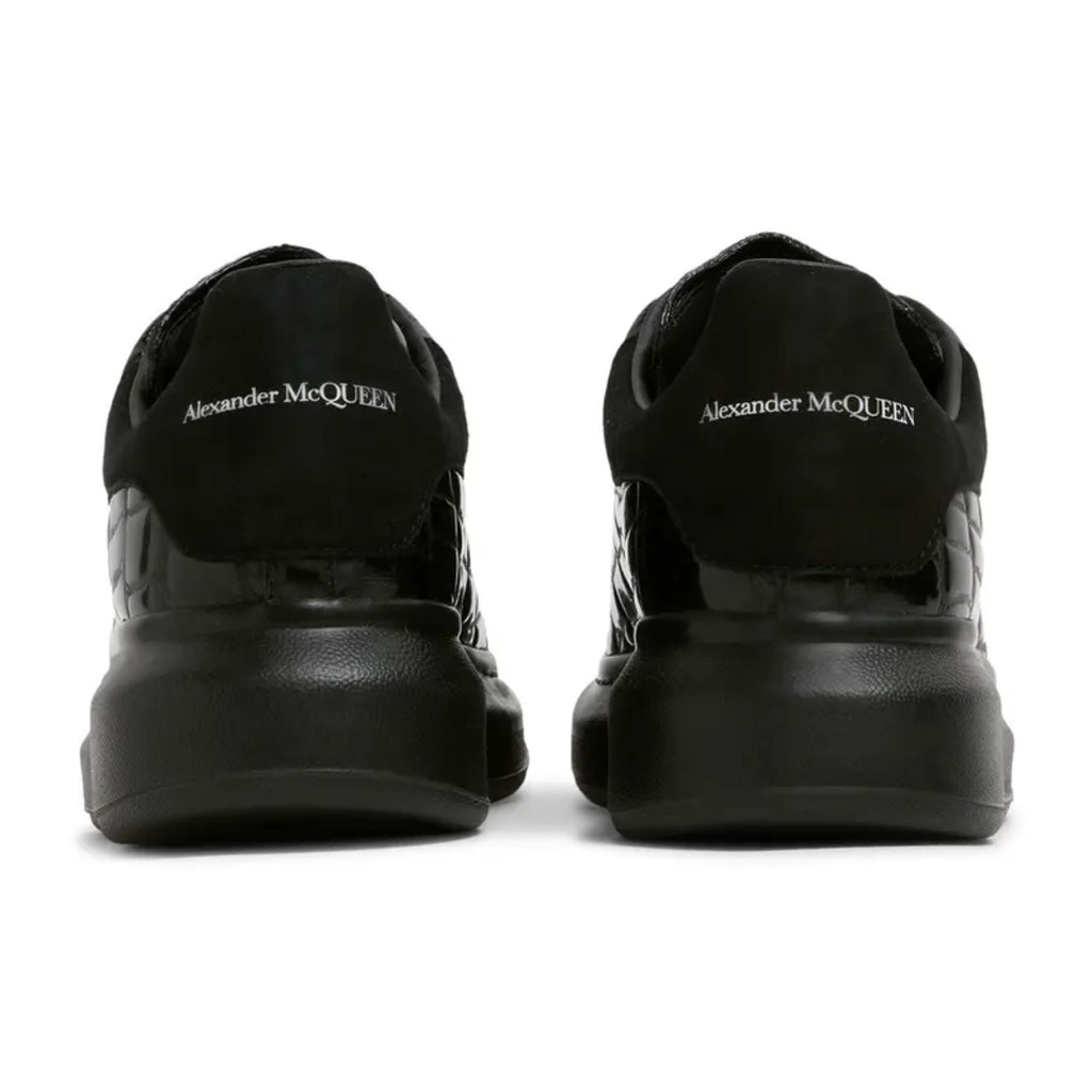 Alexander McQueen Oversized 'Black Crocodile'