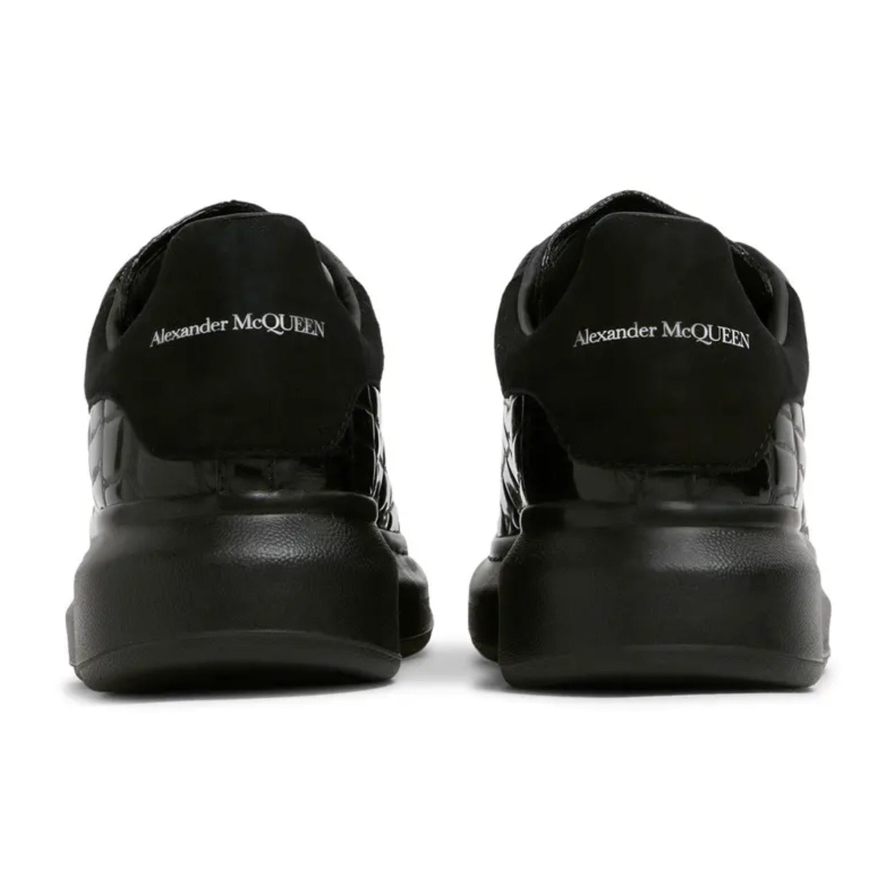 Alexander McQueen Oversized 'Black Crocodile'