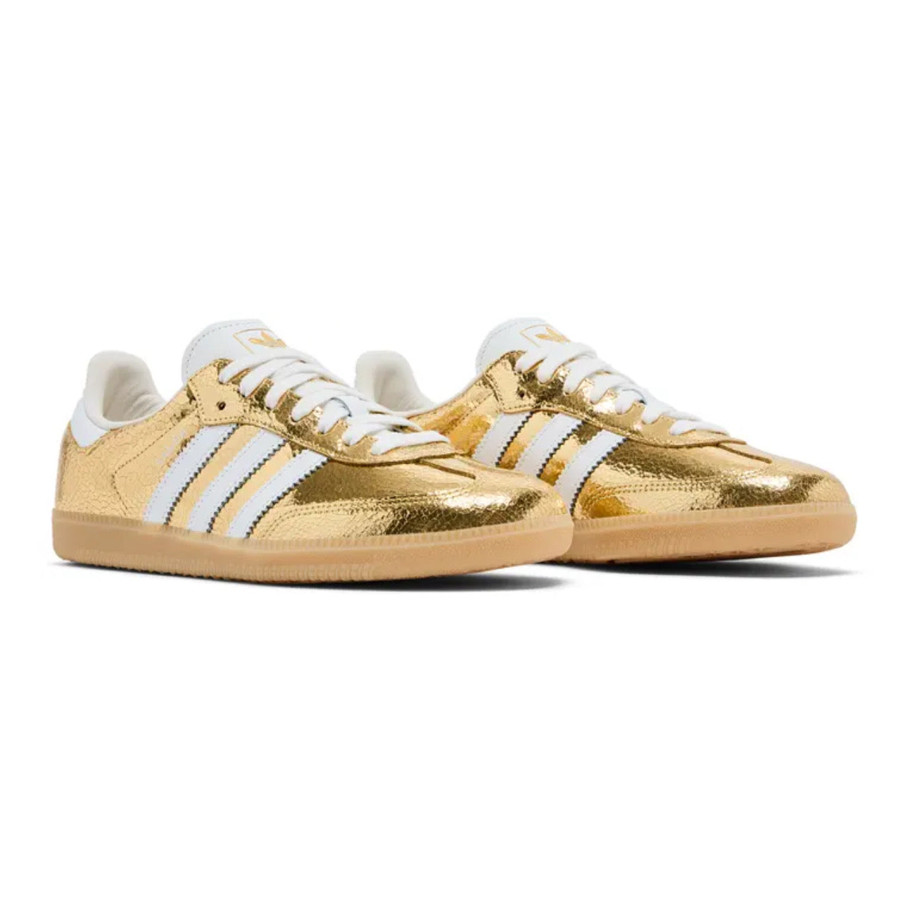 adidas Samba OG Cracked Metallic Pack 'Gold'