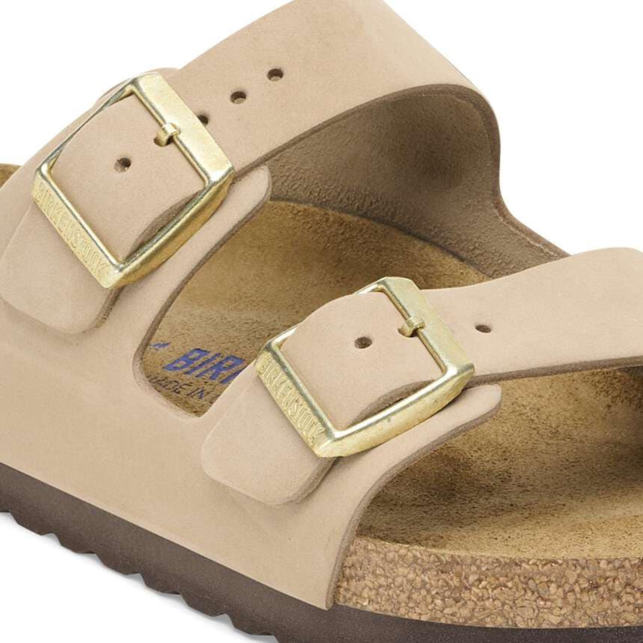 Birkenstock Arizona Soft Footbed Nubuck 'Sandcastle'