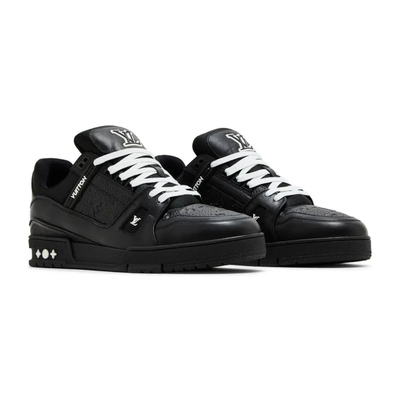 Louis Vuitton Trainer 'Embossed / Monogram / Black'