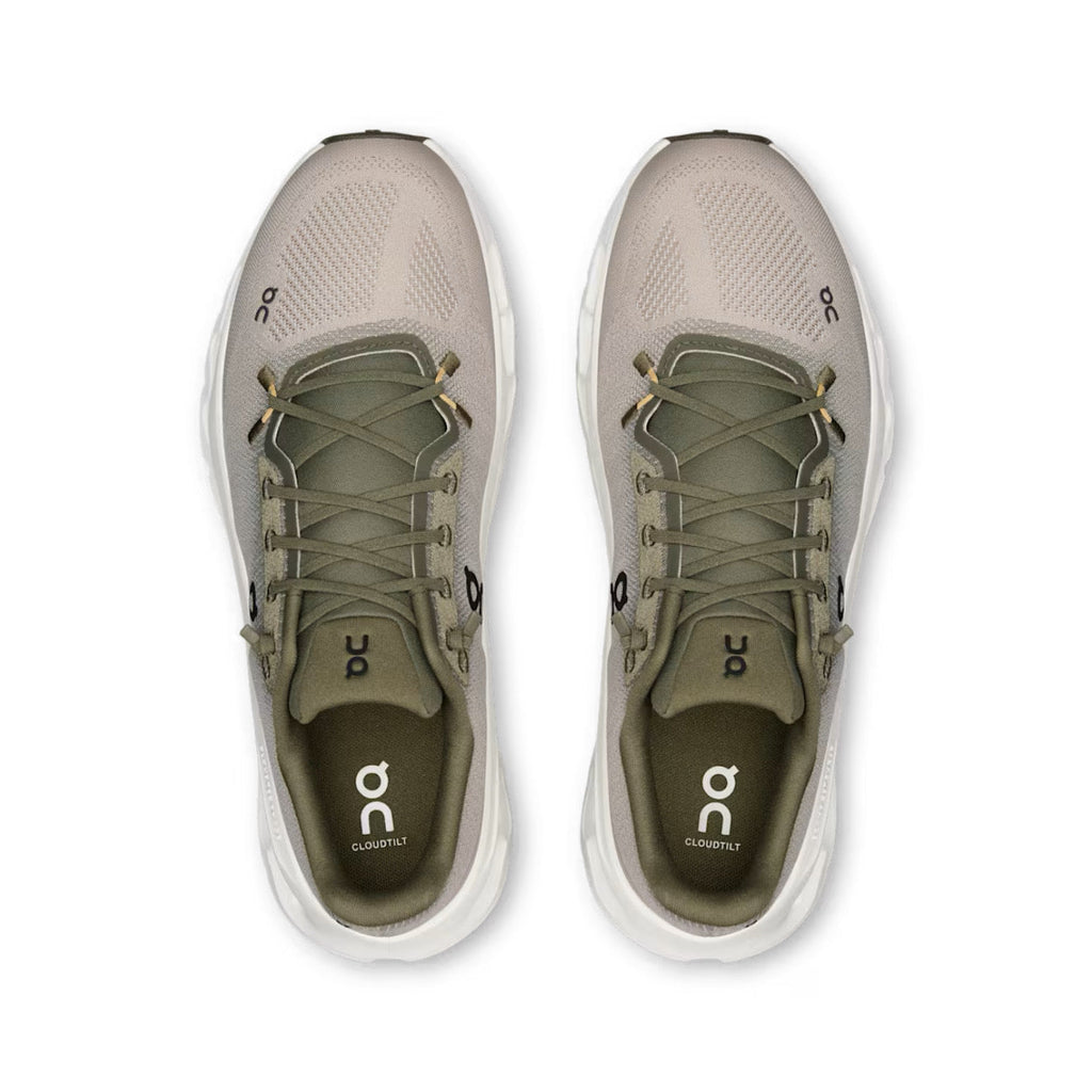 On Running Cloudtilt 'Olive / Desert'