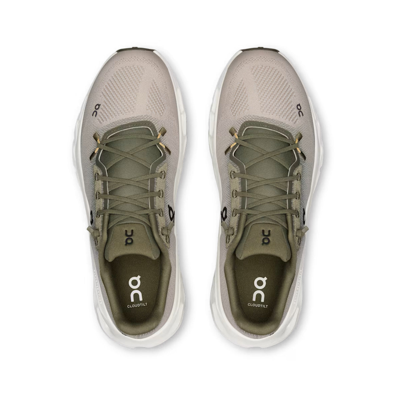 On Running Cloudtilt 'Olive / Desert'