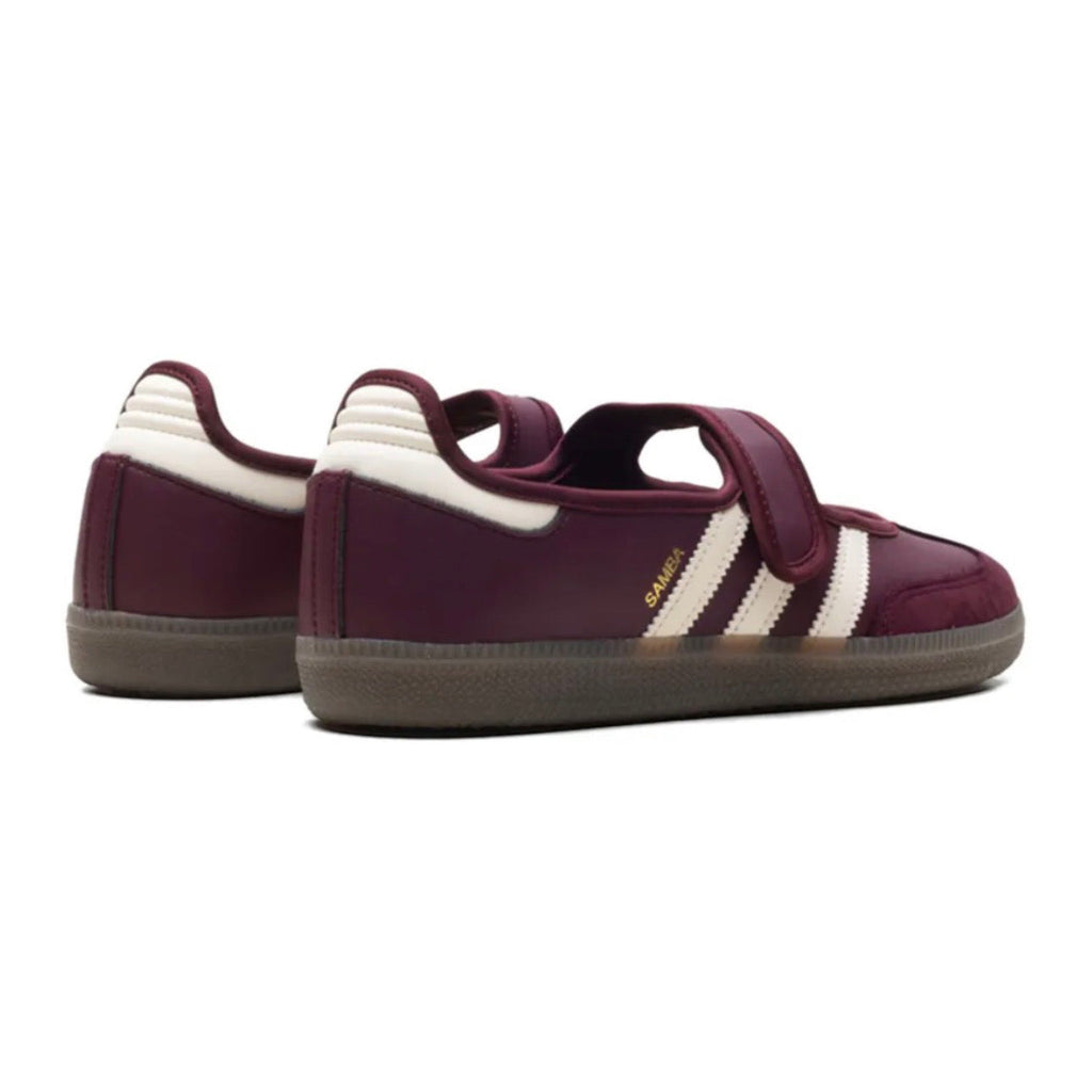adidas Samba Mary Jane 'Maroon / Cream White / Gold Metallic'