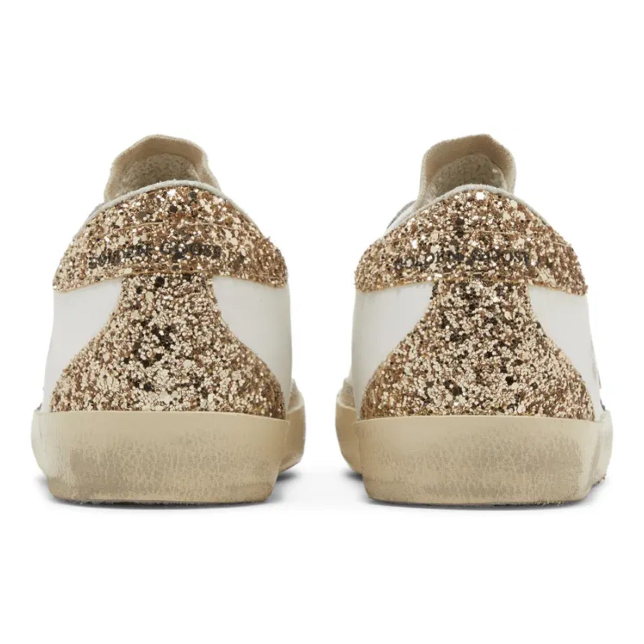 Golden Goose Super-Star 'Optic White / Seedpearl Glitter'