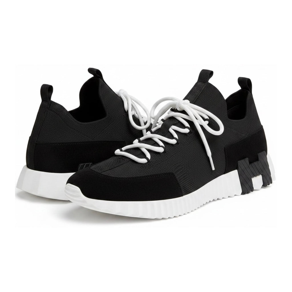 Hermès Bouncing 'Noir / Blanc' (Suede)
