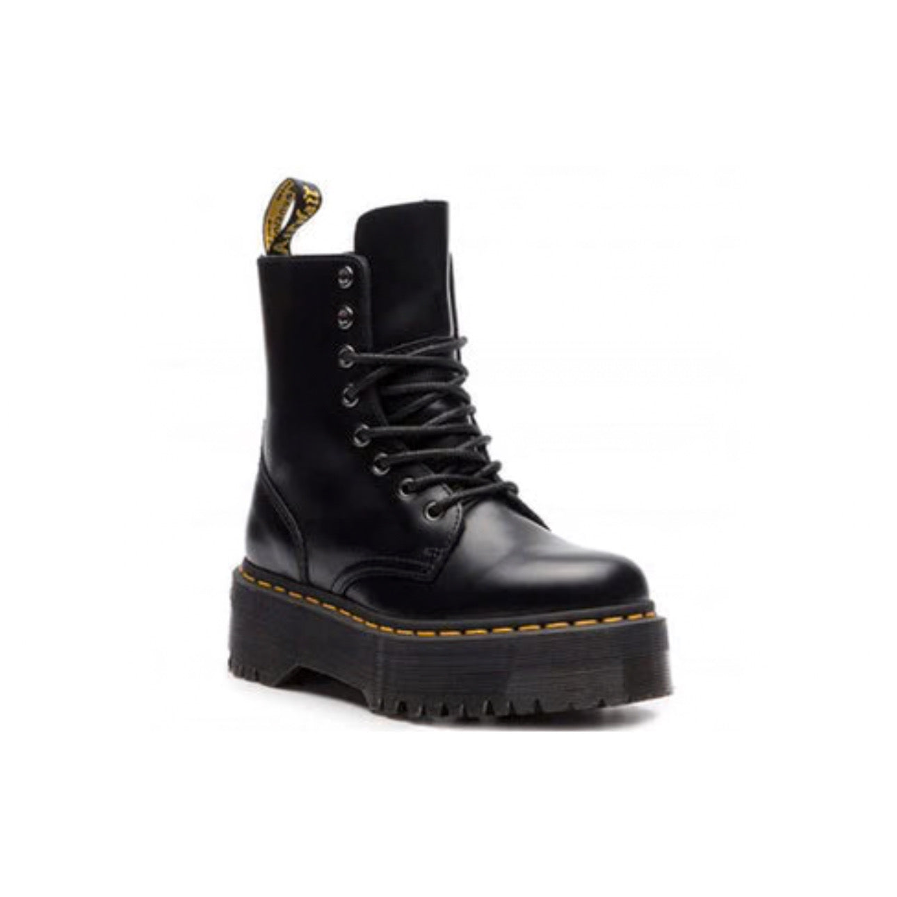 Dr. Martens Jadon Platform Boot 'Black Smooth Leather'