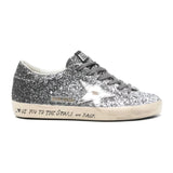 Golden Goose Super-Star 'Silver Glitter / White'