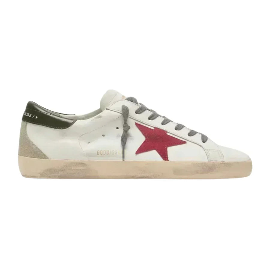 Golden Goose Super-Star 'Red / Green'