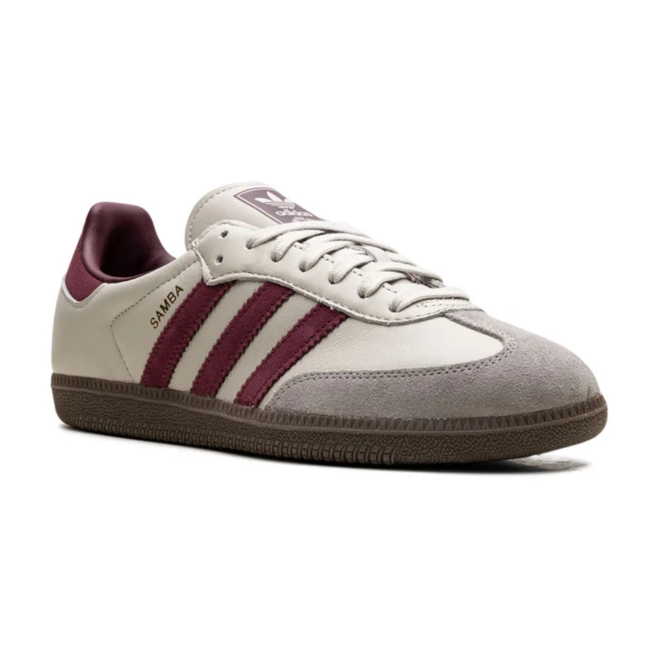 adidas Samba OG 'Putty Grey / Maroon'
