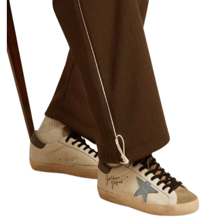 Golden Goose Super-Star 'Cream / Light Blue'