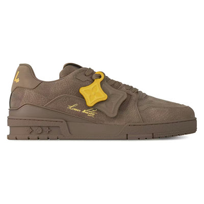 Louis Vuitton LV Trainer 'Damier Embossed' 'Taupe Brown'