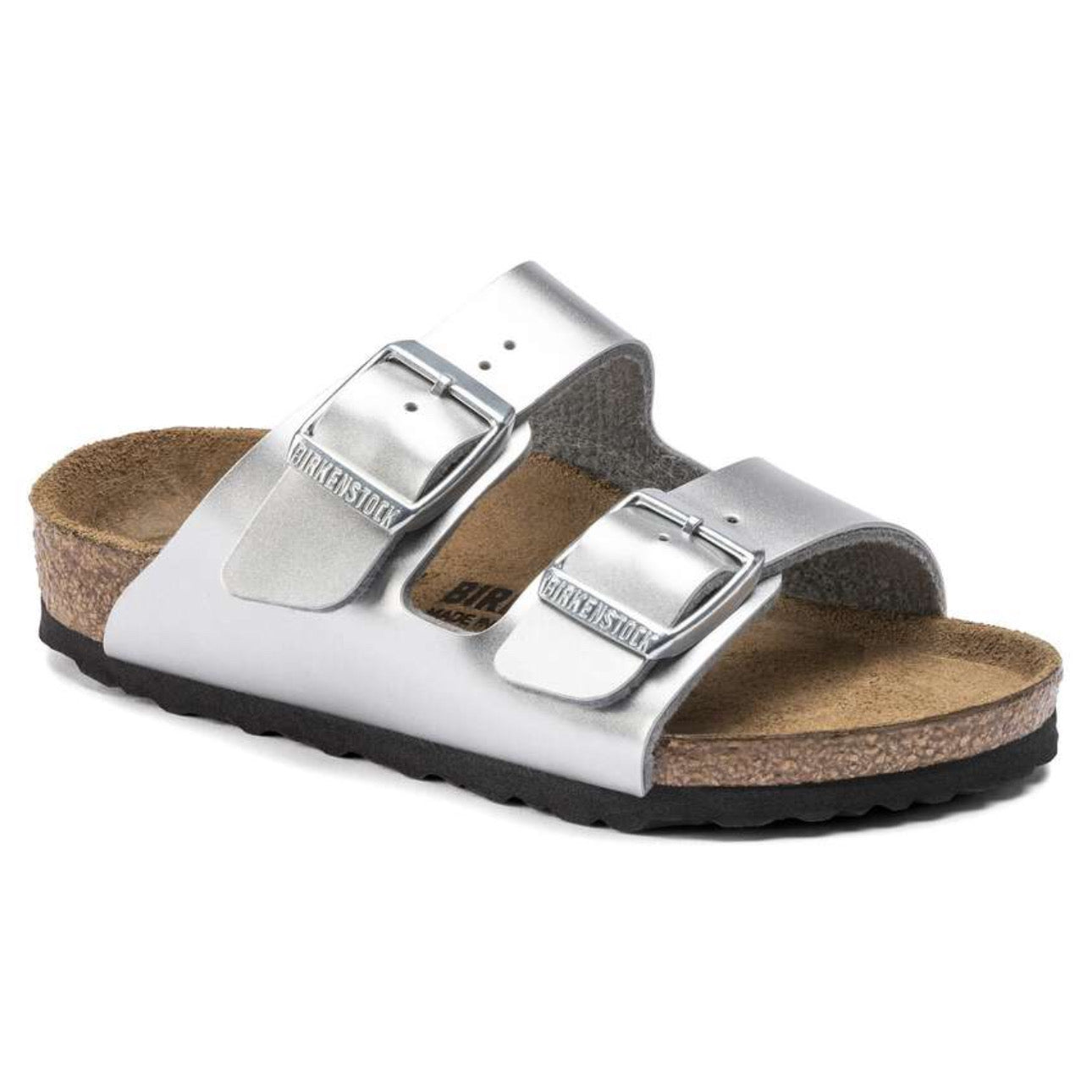 Birkenstock Arizona 'Electric Metallic Silver'