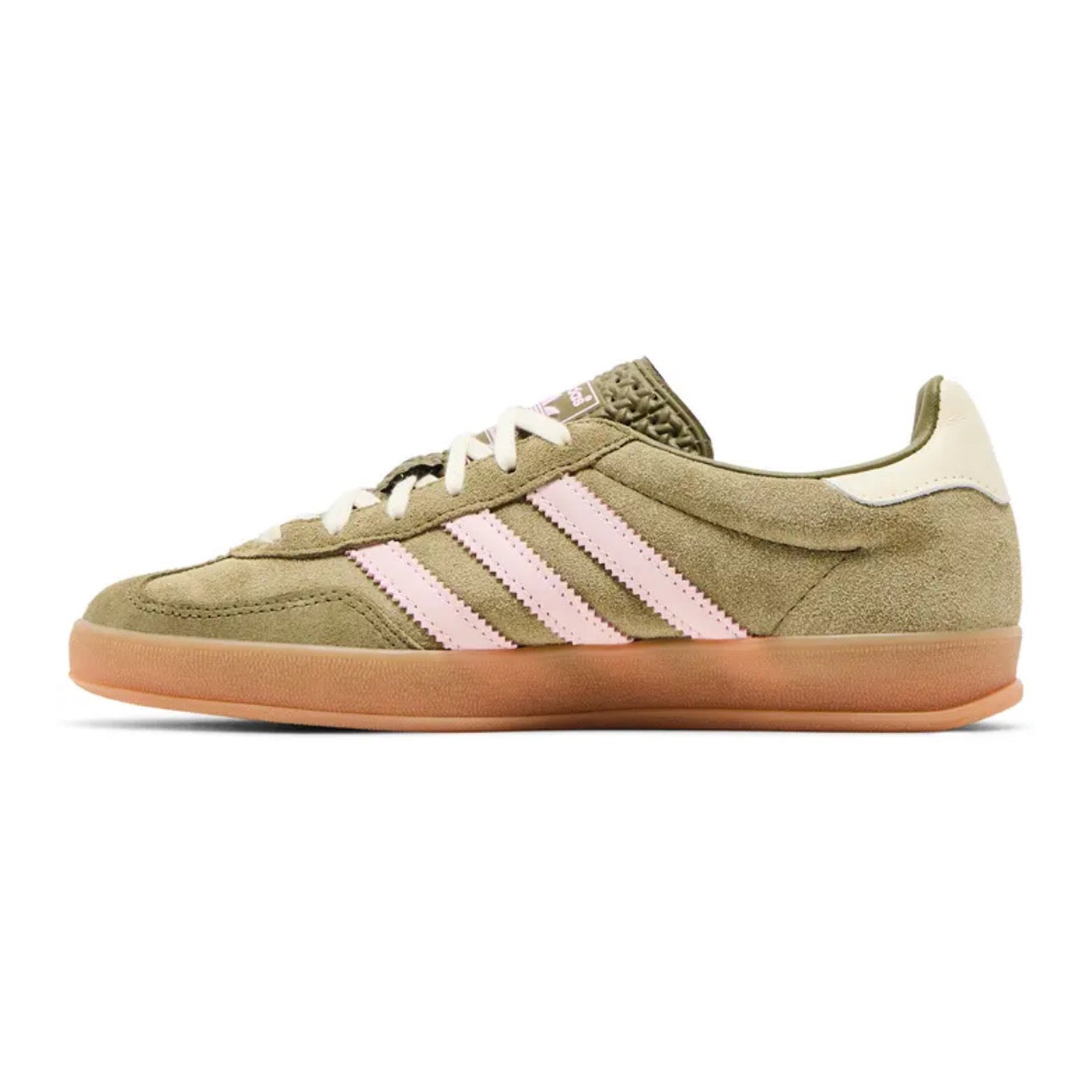 adidas Gazelle Indoor 'Focus Olive / Clear Pink'