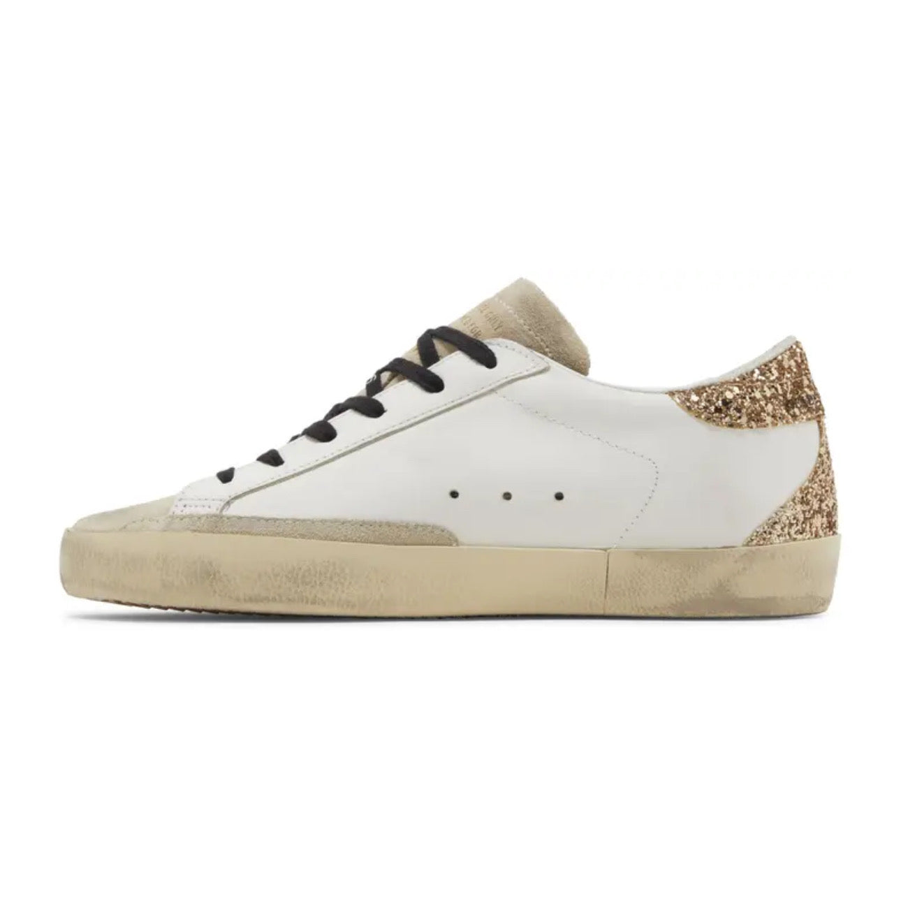 Golden Goose Super-Star 'Optic White / Seedpearl Glitter'