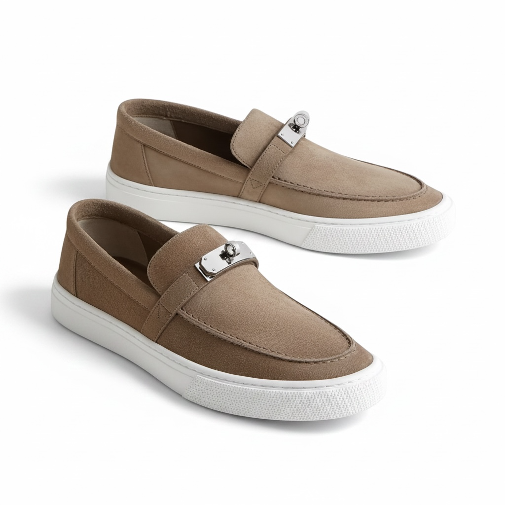 Hermès Game Slip-On 'Beige'