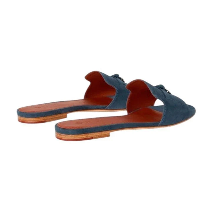 Loro Piana Summer Charms Sandal 'Denim'