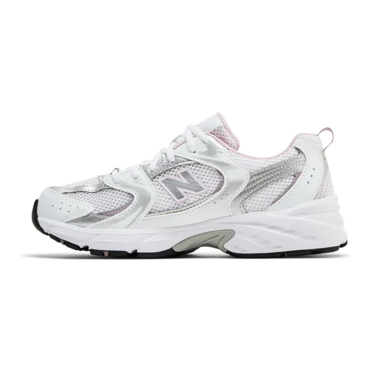 New Balance 530 Big Kid 'White / Mid / Century / Pink'