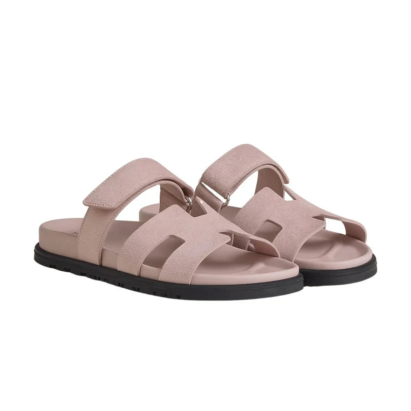 Hermès Chypre Suede 'Rose'