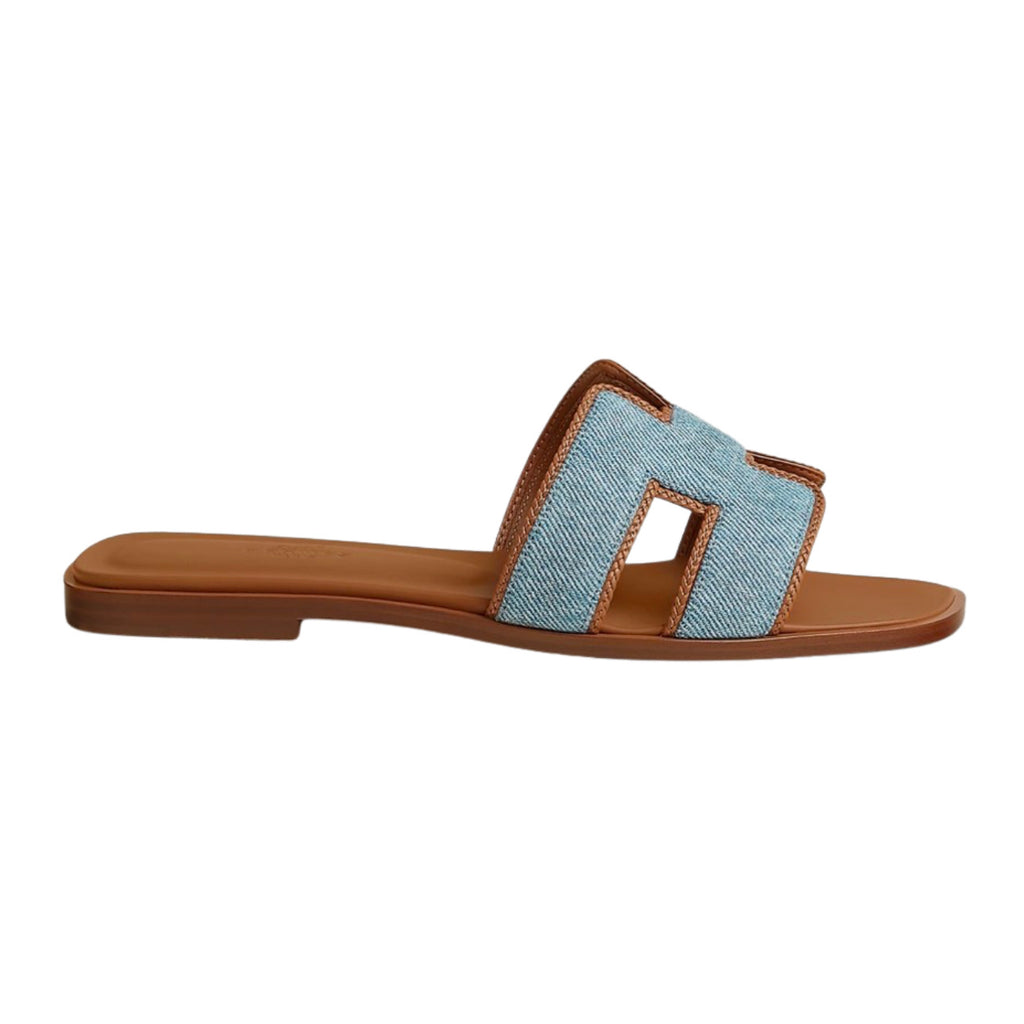 Hermès Oran 'Bleu Clair / Naturel'