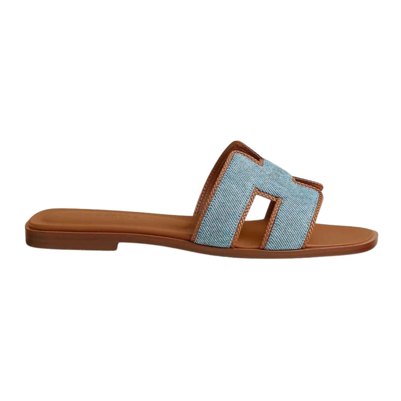 Hermès Oran 'Bleu Clair / Naturel'