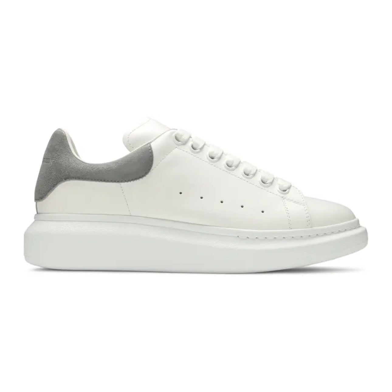 Alexander McQueen Oversized Sneaker 'White / Iron'