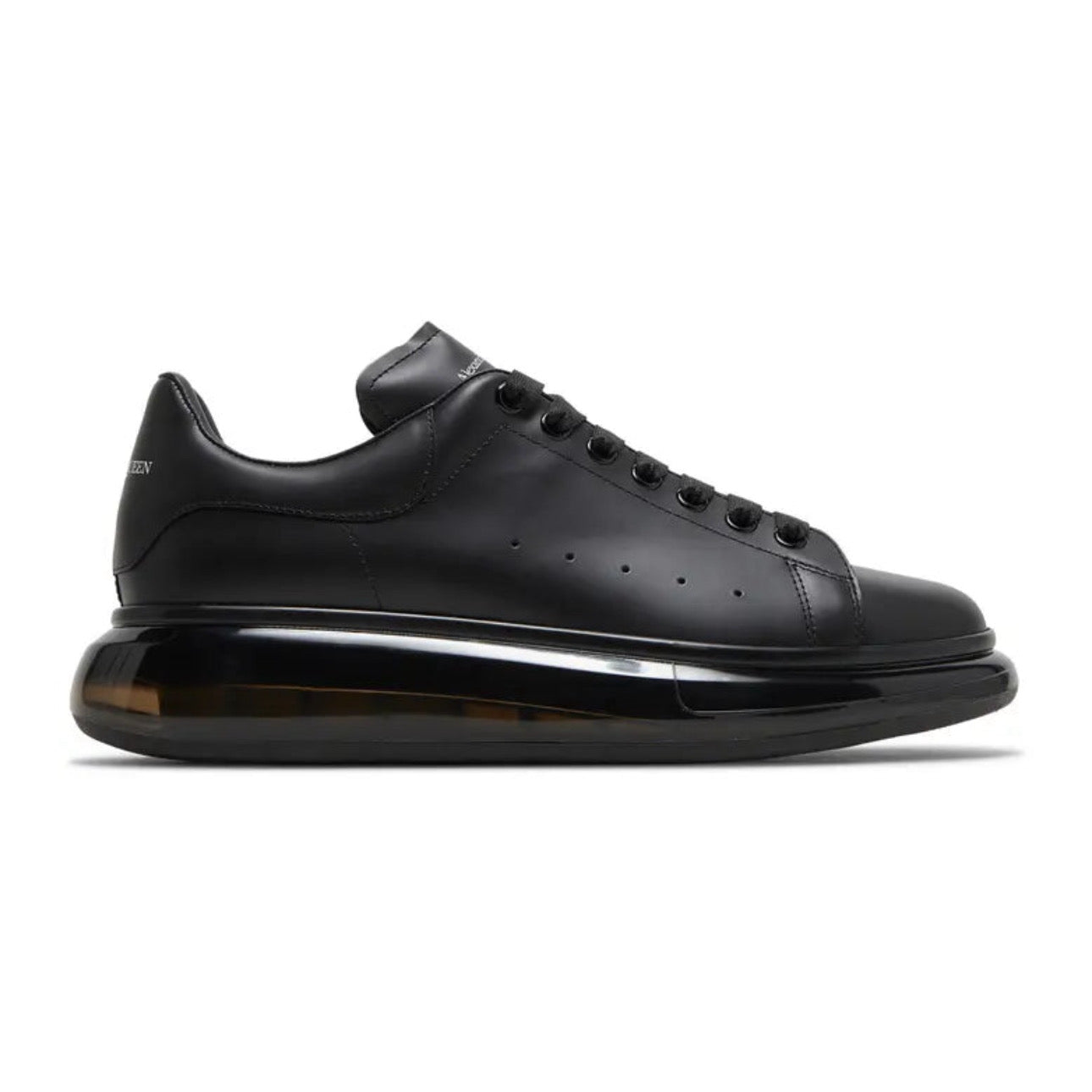 Alexander McQueen Oversized Sneaker 'Black / Clear Sole'