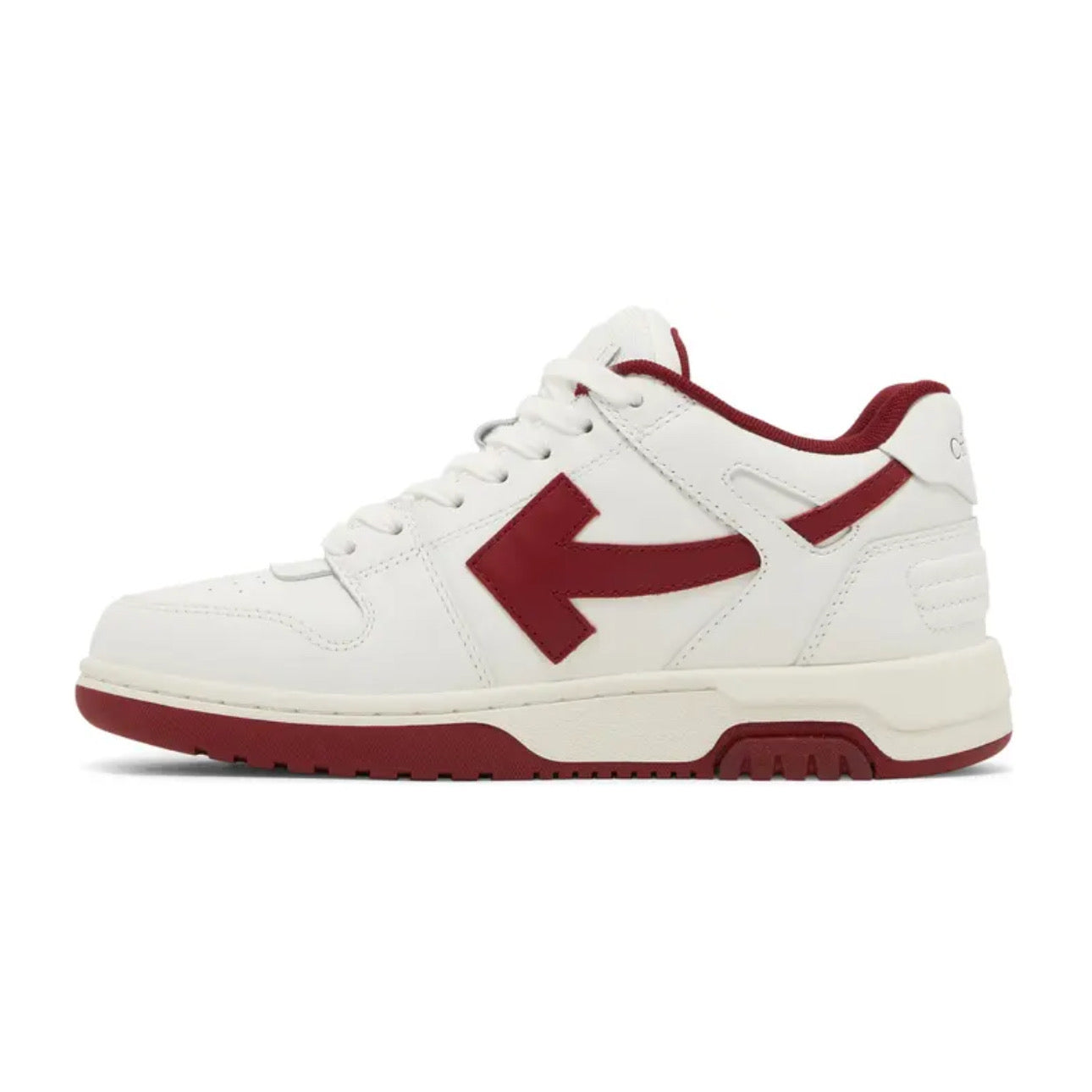 Off-White Out of Office 'White / Burgundy'