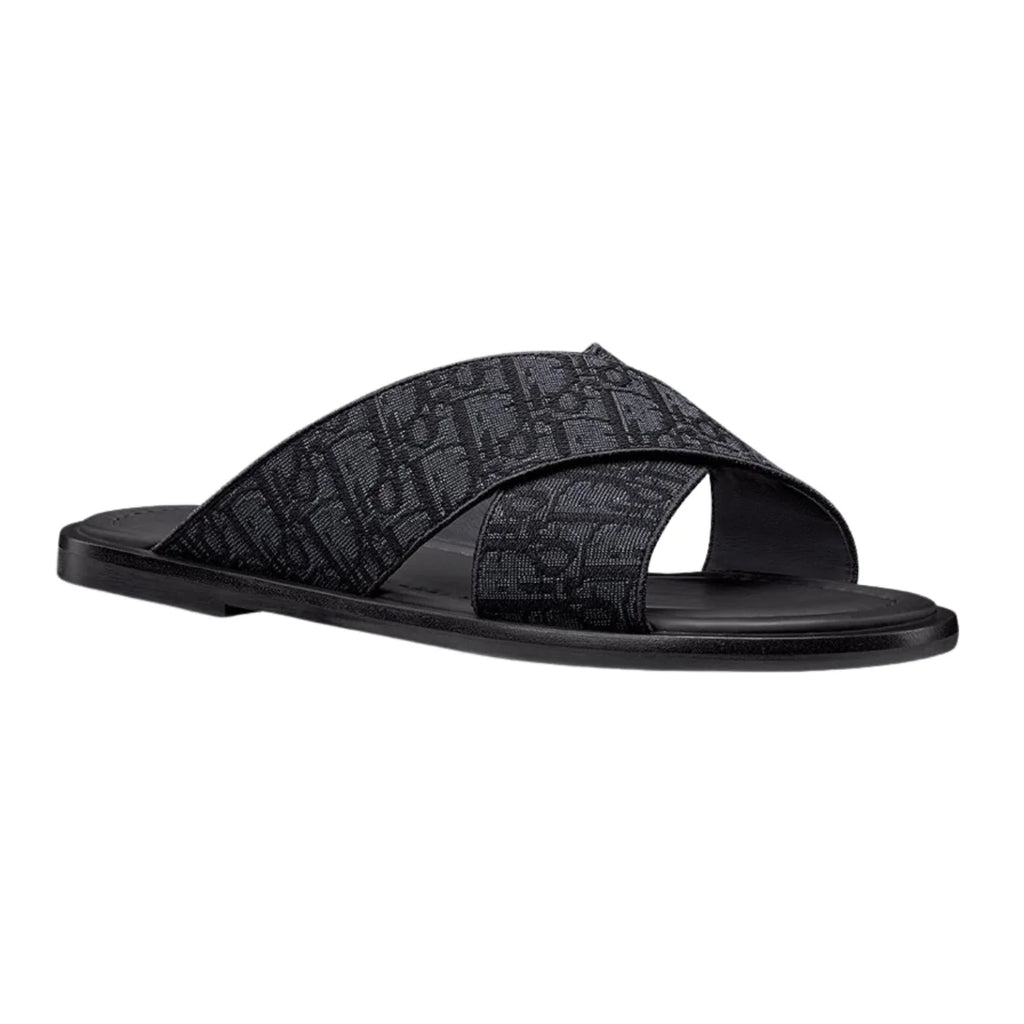 Dior Alias Slide 'Black Oblique Jacquard'
