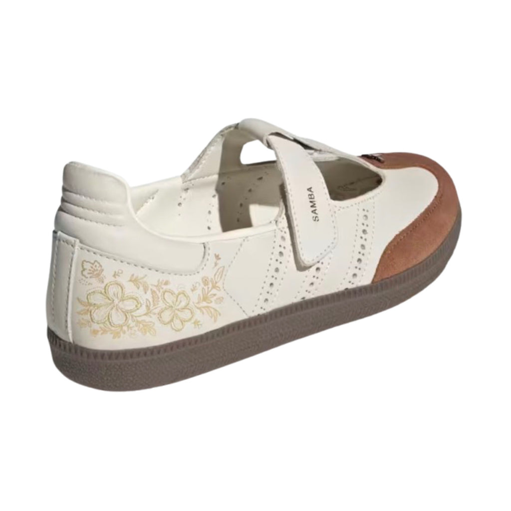 adidas Samba Jane Leather 'Summer Glow / Cloud White / Brown'