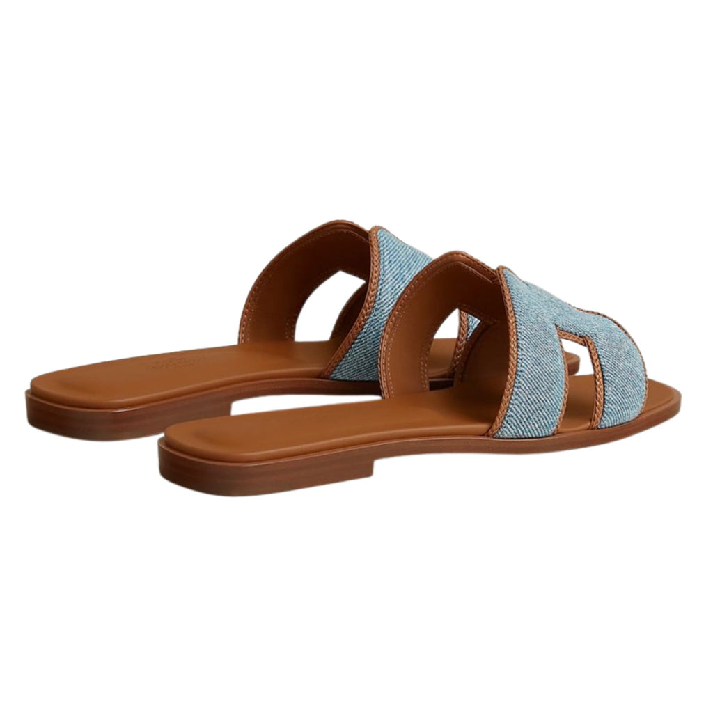 Hermès Oran 'Bleu Clair / Naturel'