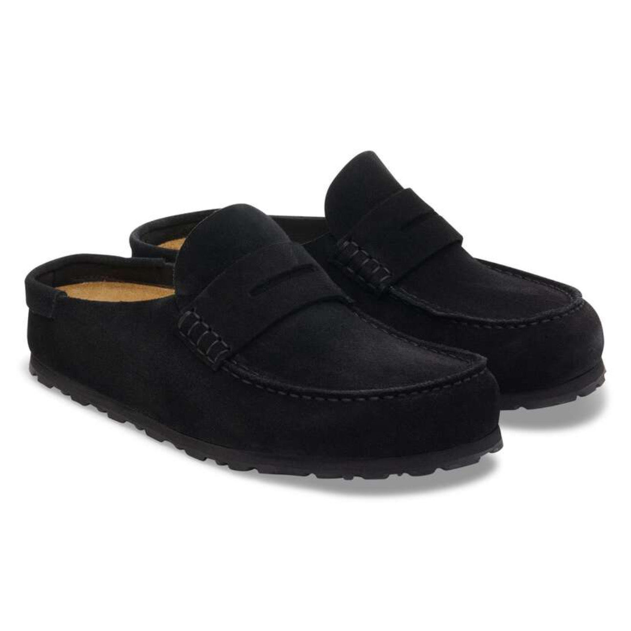 Birkenstock Naples Suede 'Black'