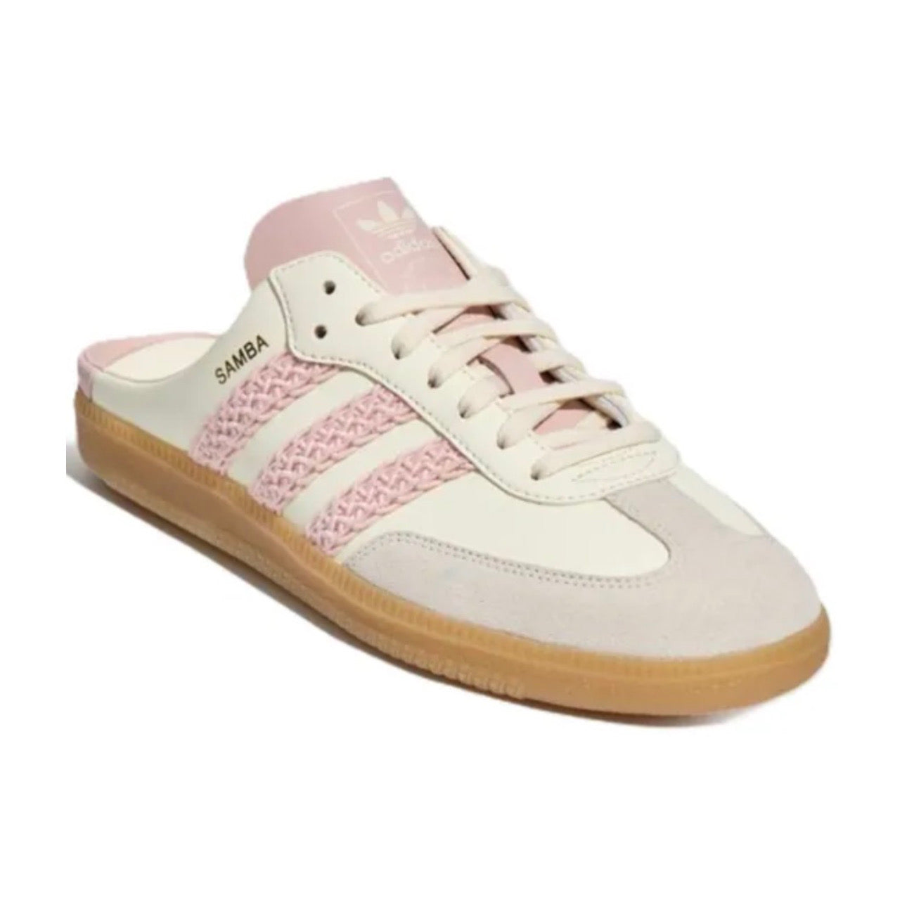 adidas Samba OG Mule 'Cloud White / Pink'
