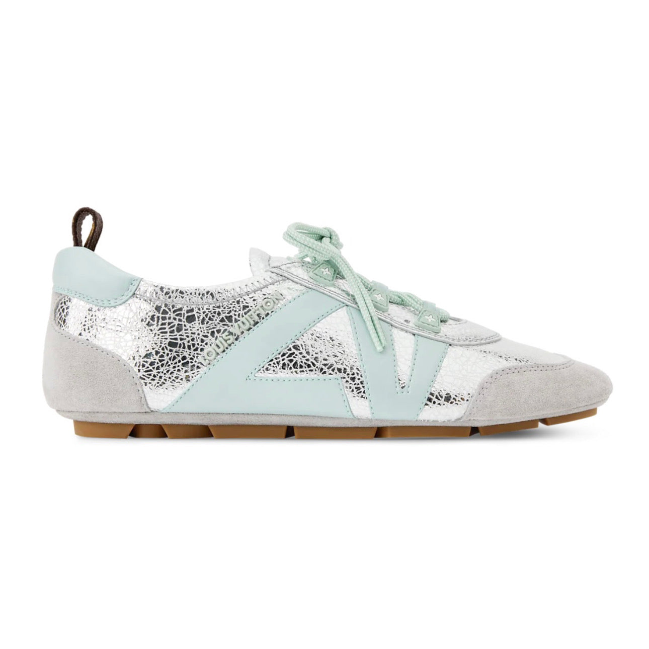 Louis Vuitton LV Sneakerina Leather Patterned 'Blue'