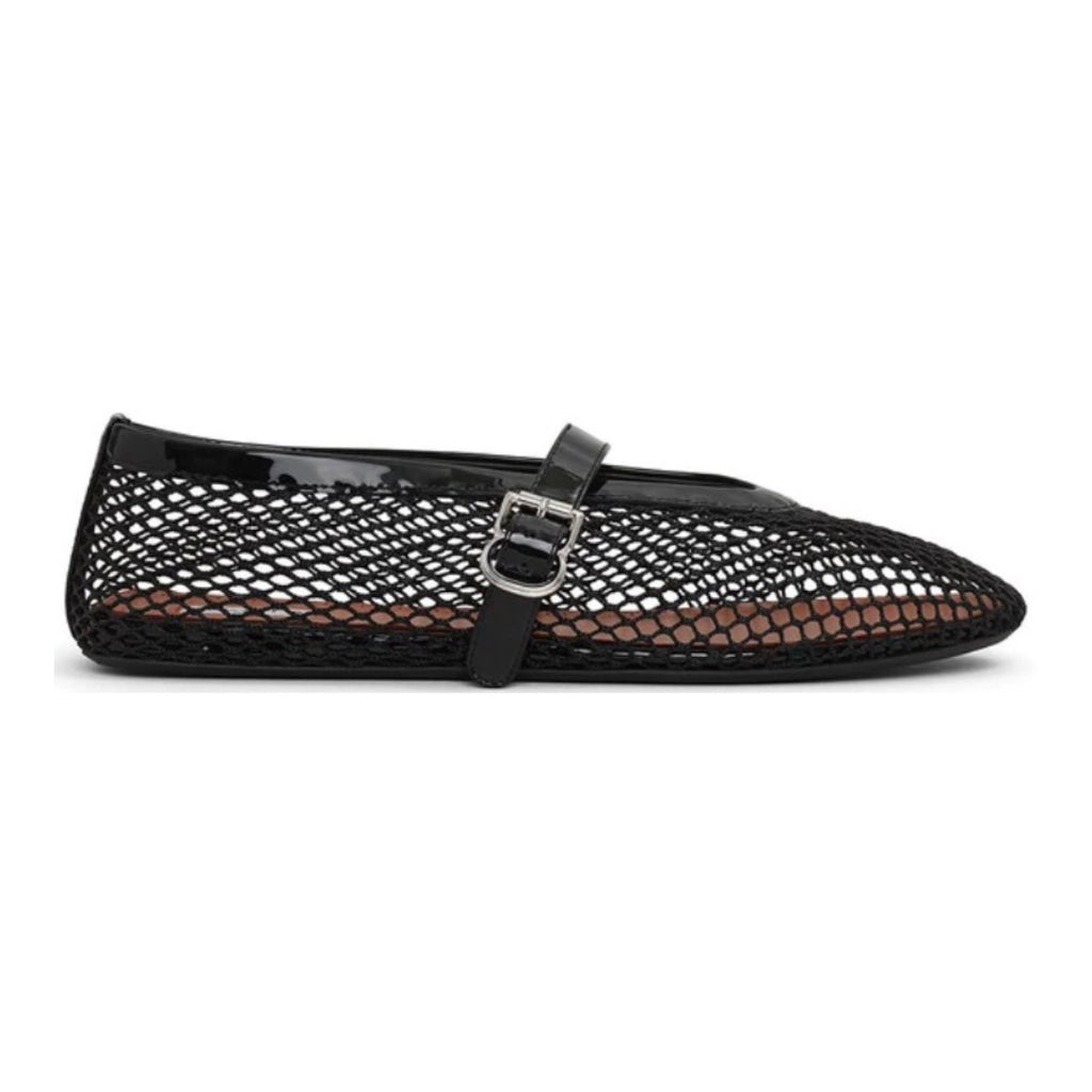 ALAÏA Mesh Ballet Flats 'Black'
