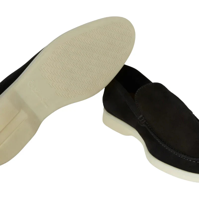 Loro Piana Summer Walk Loafer 'Black'