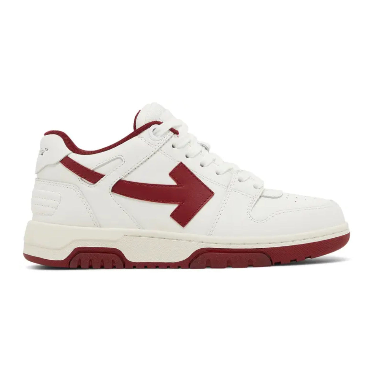 Off-White Out of Office 'White / Burgundy'