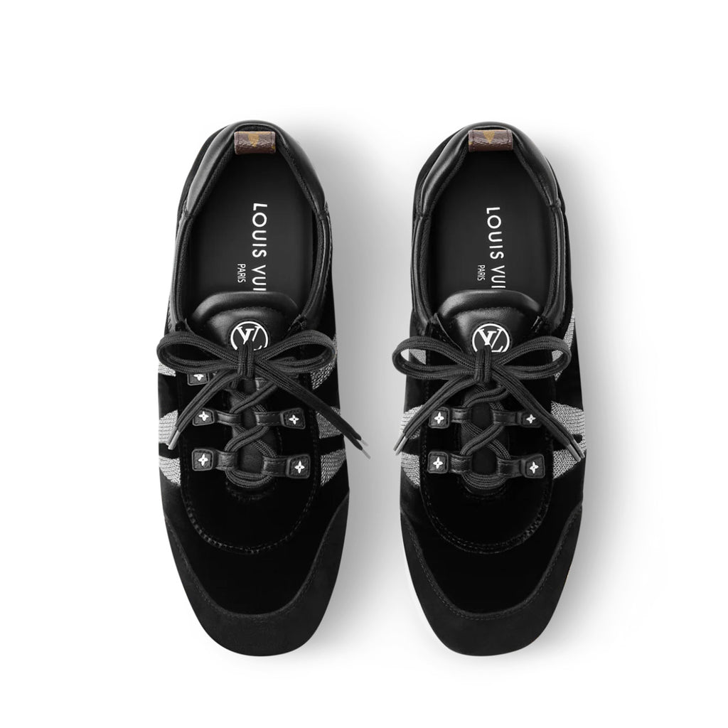 Louis Vuitton LV Sneakerina 'Black / Silver'